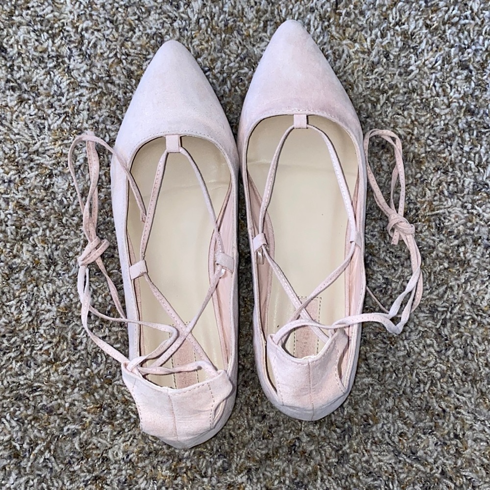 Blush flats